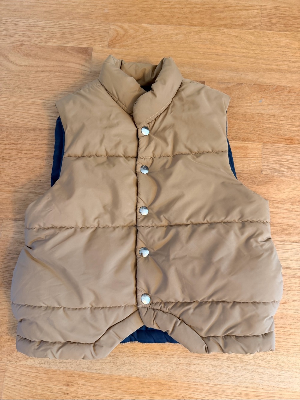 Kids Vintage Made In the USA H.W Carter & Sons Puffer Vest